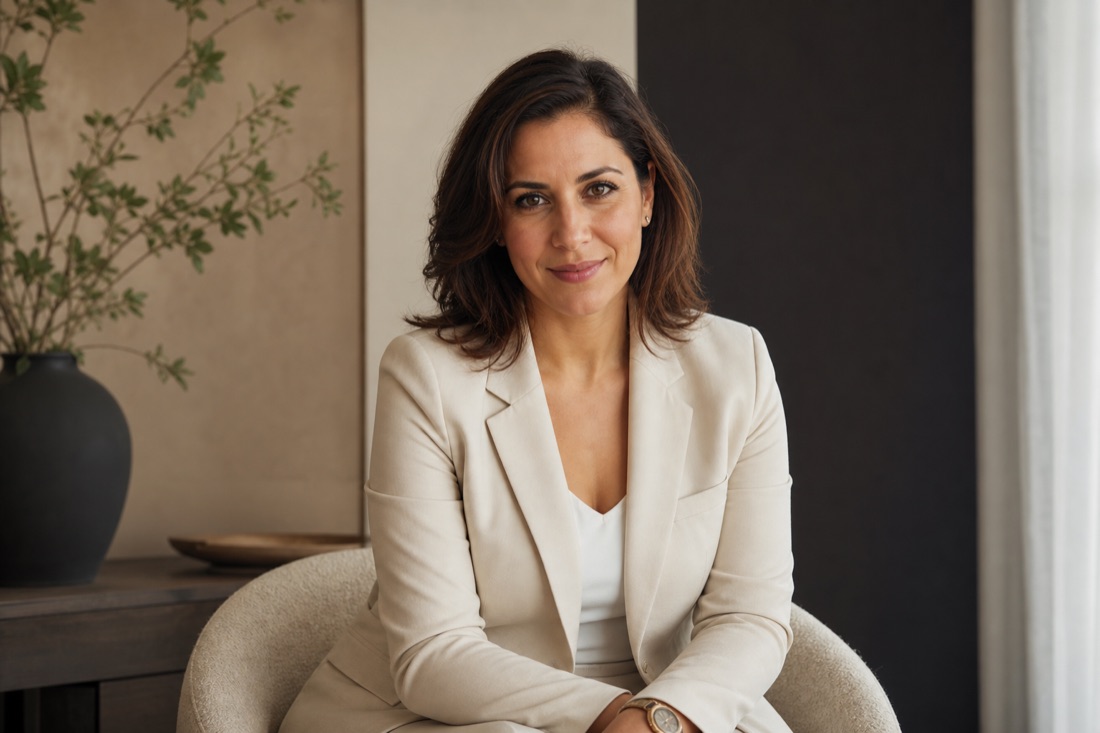 Portrait of Maya Ellison, Senior Product Manager, photographed in natural light